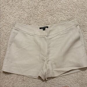 Monika Chiang Beige Women's Shorts